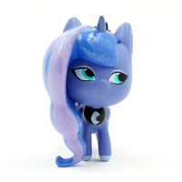 Authentic My little Pony chibi vinyl figure Luna +/-6cm (not a toy)